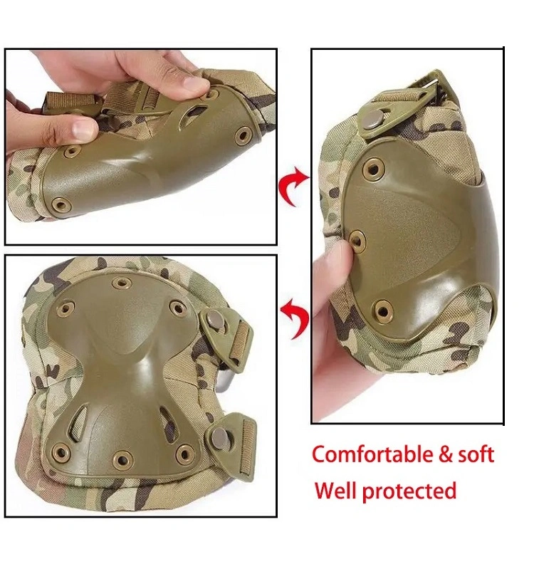 Military Style Combat Tactical Outdoor Sports Elbow and Knee Pads