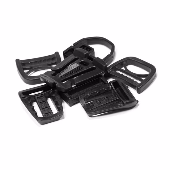 Оптовая продажа, пряжка с боковой разблокировкой, поворотный крючок, регулятор D-образного кольца, оборудование для ошейника для домашних животных