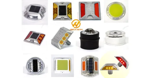 Jackwin сверхмощный светоотражающий алюминиевый пластиковый солнечный дорожный шпилька IP68 водонепроницаемый