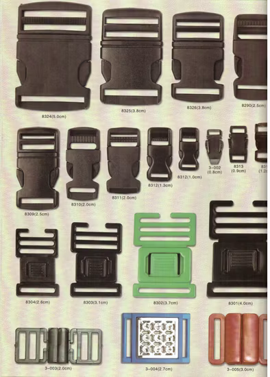 Регулируемая пластиковая быстросъемная пряжка рюкзака