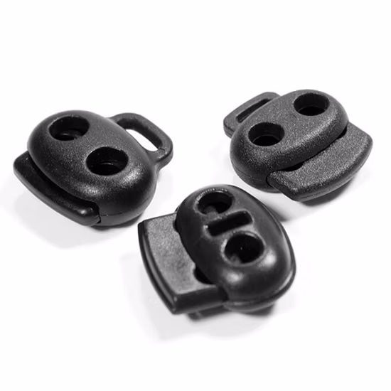 Эластичная регулировочная пряжка веревки, круглые пряжки с зажимом, затягивающие пружинные ограничители шнура на концах веревки, пластиковый замок